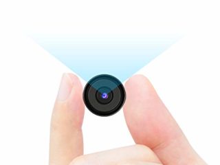 Dericam 1080p Mini cámara oculta Mini cámara espía cámara de seguridad, 4 en 1 HDCVI / HDTVI / AHD / 960H (CVBS) Cámara de vigilancia, pequeña cámara de niñera para seguridad en el hogar y la oficina