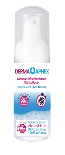 Dermaphex - Espuma desinfectante para manos sin alcohol, 200 ml