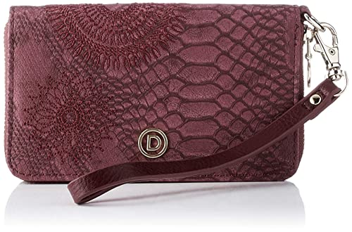 Desigual Accessories-Cartera de Poliuretano (tamaño Mediano), Media para Mujer, Rojo, U