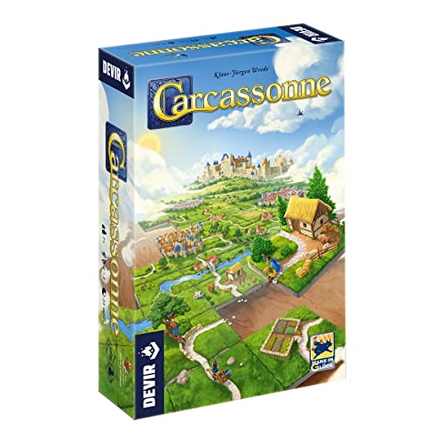 Devir 222593 - Carcassonne, juego de mesa (versión en castellano)