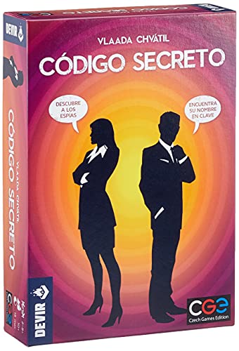 Devir - Código Secreto, Juego de Mesa, Juego de Cartas, Juego para jugar con Amigos, Party (BGCOSE)