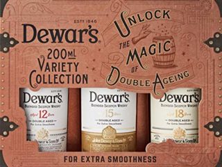 Dewar’s Whisky Blended pack de 3 botellas de 200 ml de Dewar’s 12, 15 y 18 años – 600 ml