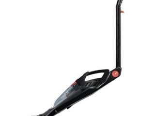 Di4 Aspirovac Flex 25.6 1 Aspirador de Mano, 25.6V, 2 velocidades + Turbo, Tecnología Cyclone, Cuerpo Plegable, Luces led, 25 W, Acero Inoxidable, Negro