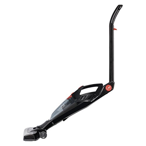 Di4 Aspirovac Flex 25.6 1 Aspirador de Mano, 25.6V, 2 velocidades + Turbo, Tecnología Cyclone, Cuerpo Plegable, Luces led, 25 W, Acero Inoxidable, Negro