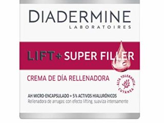 Diadermine Crema de Día Lift+ Super Rellenador, con Micro Cápuslas de Ácido Hialurónico, para Pieles Maduras, Acción Antiarrugas, 50 mililitros