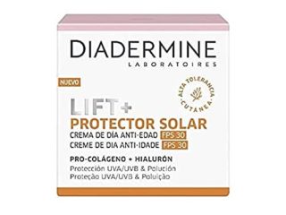 Diadermine - Lift+ Protector solar crema de día, 50 ml, Acción reafirmante & protección UVA/UVB/IR