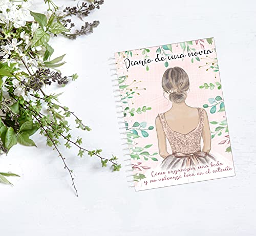 Diario de una novia, como organizar una boda y no volverse loca en el intento| Diario novia| Planner boda| 96 páginas 16x 22cm| Arguval