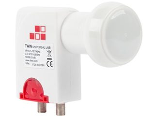 Diesl - LNB Twin Universal Beid 0.1 dB. 2 Salidas - Recepción de la Señal de un Satélite y su Distribución