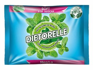 Dietorelle - Caramelos de menta masticables, 800 g