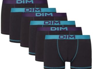 Dim Mix and Colors - Calzoncillos elásticos para Hombre (Lote de 6 Unidades)