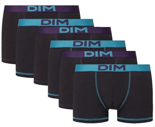 Dim Mix and Colors - Calzoncillos elásticos para Hombre (Lote de 6 Unidades)