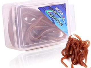 Dioche Señuelo del Melocotón, Cebo Artificial del Señuelo del Señuelo de la Goma de Imitación de la Lombriz Artificial de la Lombriz de Tierra