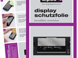 dipos I Protector de Pantalla Compatible con Marantz NA 6006 pelicula Protectora Claro