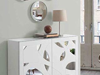 DISARTE - Mueble Auxiliar - Taquillones/Zapateros Modernos - Nature Blanco (115x27x85)