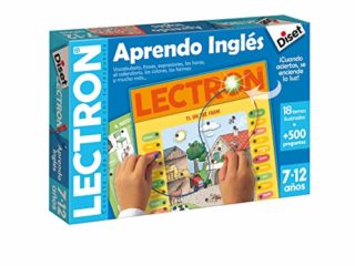 Diset - Lectron Aprendo Inglés, Juego educativo de asociar preguntas y respuestas a partir de 7 años