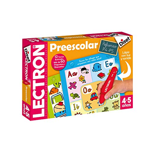 Diset - Lectron preescolar, Juego educativo de asociar preguntas y respuestas a partir de 4 años