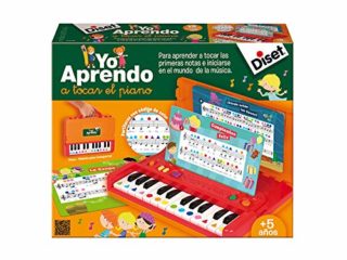Diset - Yo aprendo a tocar el piano, Juguete educativo a partir de 5 años