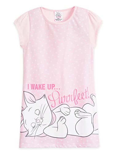 Disney Camisón para Niñas - Marie Aristogatos (9-10 años, Rosa)