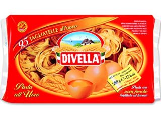 Divella - Tagliatelle al Huevo Nº 95 - Autentica Pasta Italiana - 500 Gramos