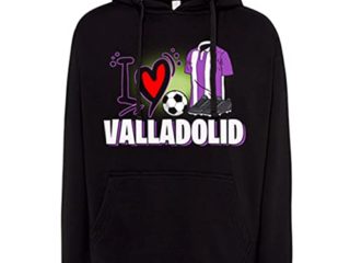 Diver Bebé Sudadera para Enamorado de su Equipo de fútbol de Valladolid - Negro, M
