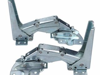 DL-pro Juego de bisagras de puerta superior e inferior para AEG Electrolux 2211202045 + 2211201047 para frigorífico Santo