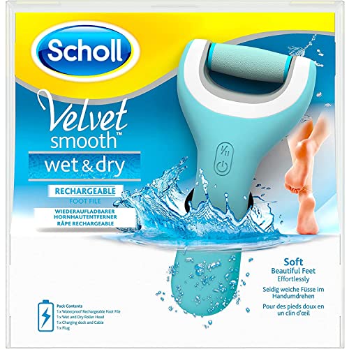 Doctor Scholl - Lima Eléctrica (Inalambrica, 2 velocidades, recargable), color azul