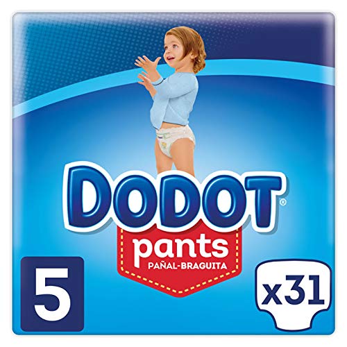 Dodot Pants Pañal-Braguita Talla 5, 31 Pañales