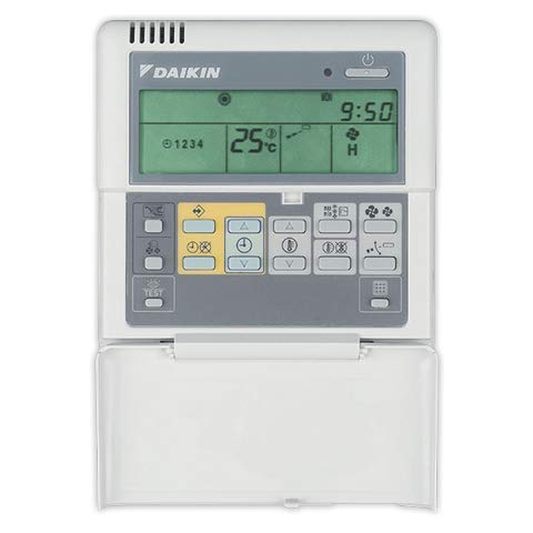 DOJA Industrial | Termostato de Pared DAIKIN BRC1D52 | por Cable | Temporizador para programar Puntos de Ajuste de calefacción y refrigeración