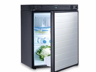Dometic CombiCool RF 60 - Nevera de absorción, conexiones 12 / 230 V y gas, 61 litros de capacidad, color negro y aluminio