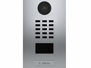 Door Bird D2101V - Portero de vídeo IP con lector de tarjeta RFID-1, timbre INOX-Doorbird
