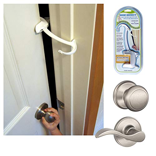 Door Monkey Cerradura de puerta y protector de pellizco