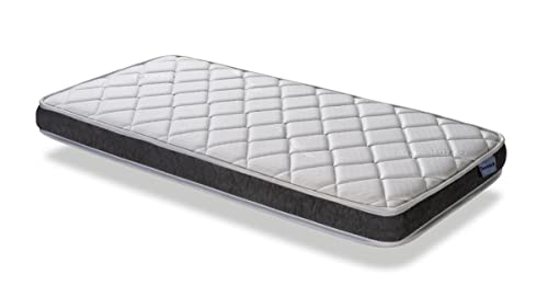 DORMIDEO Colchón Cuna viscoelástico BabyBed - Dos Caras higiénico, Transpirable y Antideslizante 70x140 cm