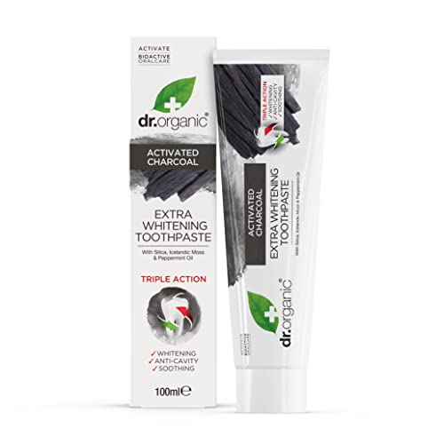 Dr. Organic Pasta De Dientes Carbón Activado 100Ml 1 Unidad