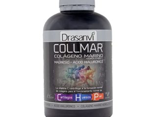 DRASANVI COLLMAR COMPRIMIDOS - COLÁGENO Marino Hidrolizado + Magnesio + Calcio + Vitamina C + Ácido hialurónico - Sabor VAINILLA - 180 comprimidos
