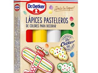 Dr.Oetker Lápices Pasteleros para decorar,4 x 19g