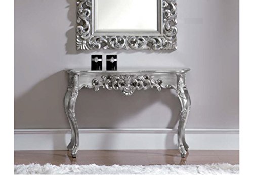 DUGARHOME - Recibidores Barrocos - Consola Barroque K-58 Plata (115x37x74)
