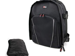 DURAGADGET Mochila Resistente Al Agua Compatible con Altavoz Portátil Vtin Royaler/Vtin Punker + Funda Impermeable