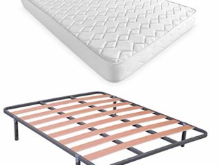 Duérmete Online Cama Completa con Colchón Viscoelástico Sena Reversible (Cara Invierno/Verano) + Somier Basic + 4 Patas, Conjunto, 90x190