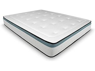 Duérmete Online Colchón Viscoelástico Bio MAX con Viscogel | Firme y Confortable | Anti-ácaros e Hipoalergénico, 180 x 200