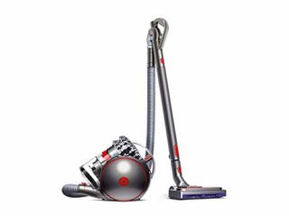 Dyson Cinetic Big Ball Absolute 2 Aspiradora, 0.8 Litros, Níquel, Rojo