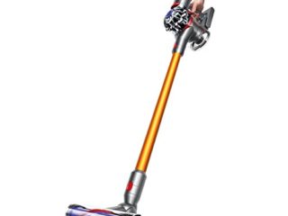 Dyson v8 absolute - Aspiradora Sin Cable Con 2 Funciones, Naranja, 2.04, autonomía de hasta 40 minutos