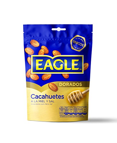 Eagle - Cacahuetes Dorados A La Miel Y Sal 20% gratis 90 g