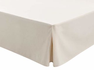 EasyCosy - Cubre Canapés para Somier ATENEA Faldon para Cama 135 cm Cubrecanape - Color Crudo (135x190/200cm)
