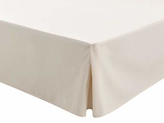 EasyCosy - Cubre Canapés para Somier ATENEA Faldon para Cama 90 cm Cubrecanape - Color Crudo (90x190/200cm)