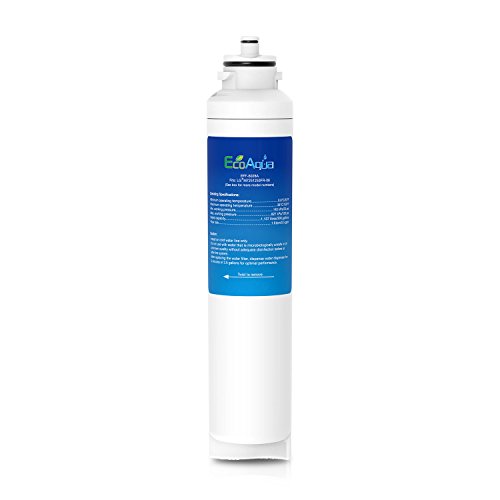 EcoAqua EFF-6028A Filtro para el refrigerador de hielo y agua para adaptarse a LG M7251253F-06, M7251253FR-06, M7251242F-06, M7251242FR-06, ADQ32617701, ADQ32617703 (1)