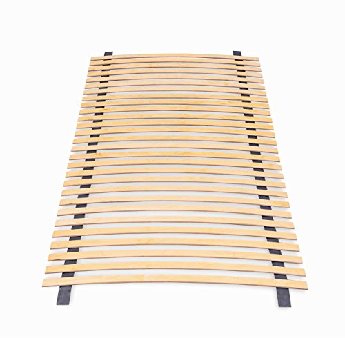 ECOFORM Somier enrollable de láminas de 70/80/90 x 200 cm, con 28 listones, directamente del fabricante (70 x 200 cm)