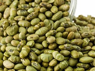 Edamame Tostado | Ligeramente salado | 1 Kg de Soja verde de origen natural |Con Sal | Deshidratado | IDEAL para Recetas | Sin Gluten | Veganos y Vegetarianos | Dorimed