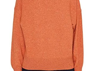 edc by Esprit 101CC1I310 Suéter pulóver, 834/GOLDEN Orange 5, S para Mujer