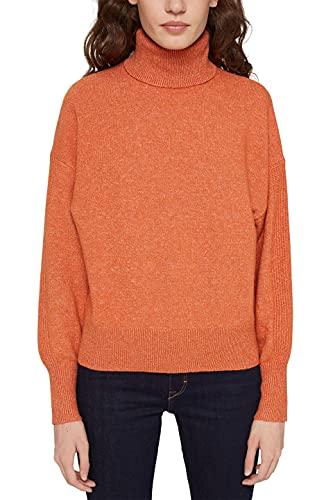 edc by Esprit 101CC1I310 Suéter pulóver, 834/GOLDEN Orange 5, S para Mujer