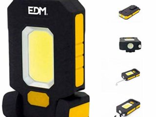 EDM GRUPO EDM Linterna LED XL 3W 300 Lumen, Amarillo, 0